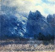 Albert Bierstadt The Wolf River, Kansas oil painting reproduction